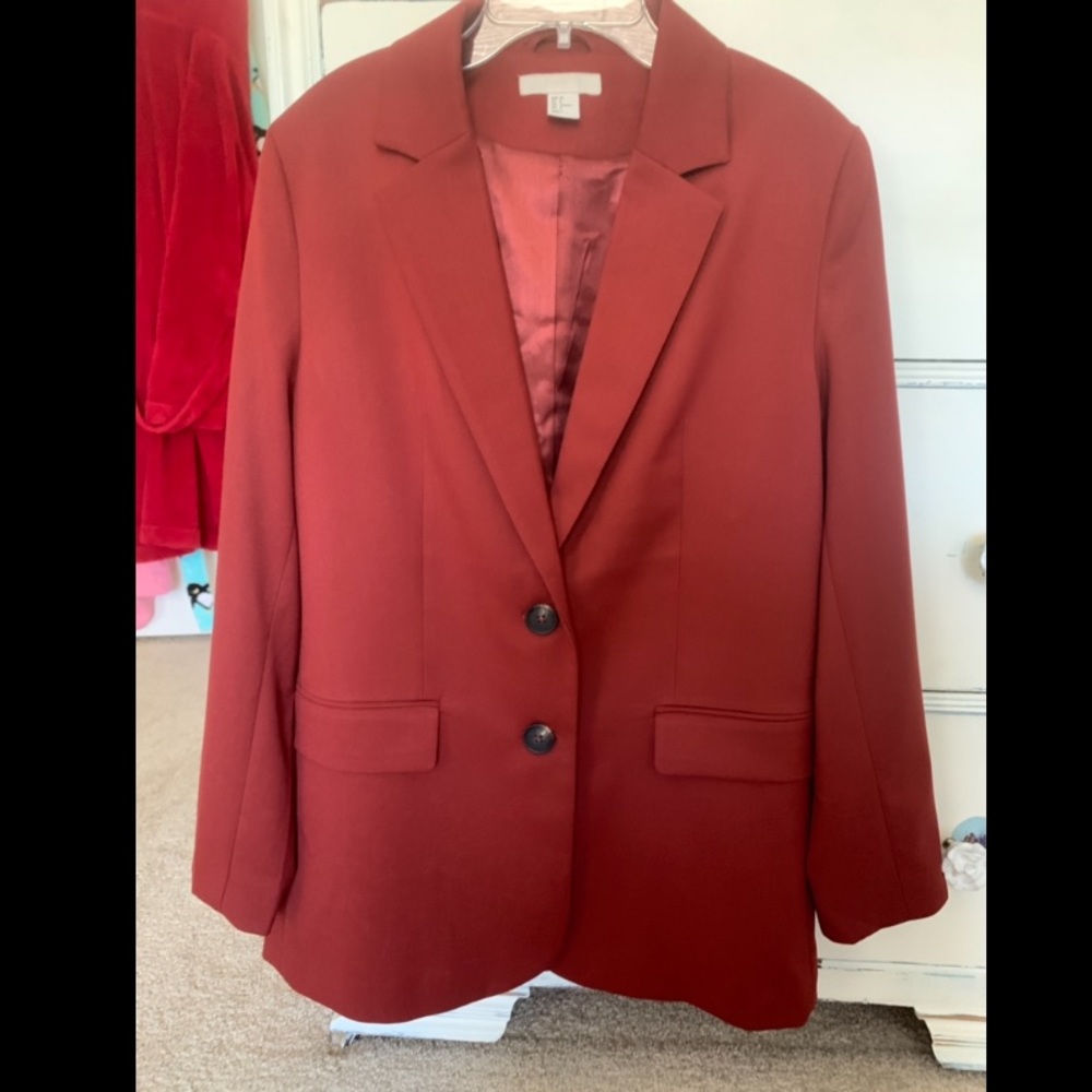 Rust blazer